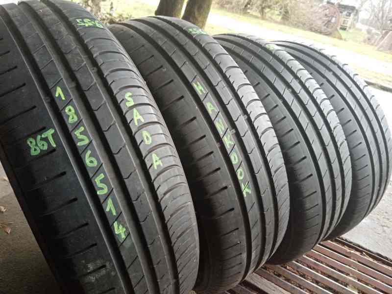 Letní pneu 4kusy 185/65/14 vzorek 80% HANKOOK - dobírka - foto 2