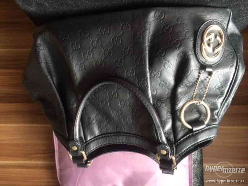 Kabelka Gucci black leather - foto 1