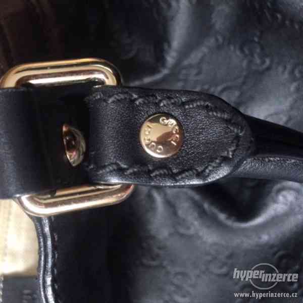 Kabelka Gucci black leather - foto 5