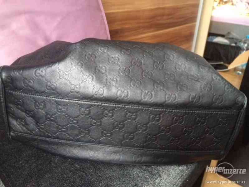 Kabelka Gucci black leather - foto 7