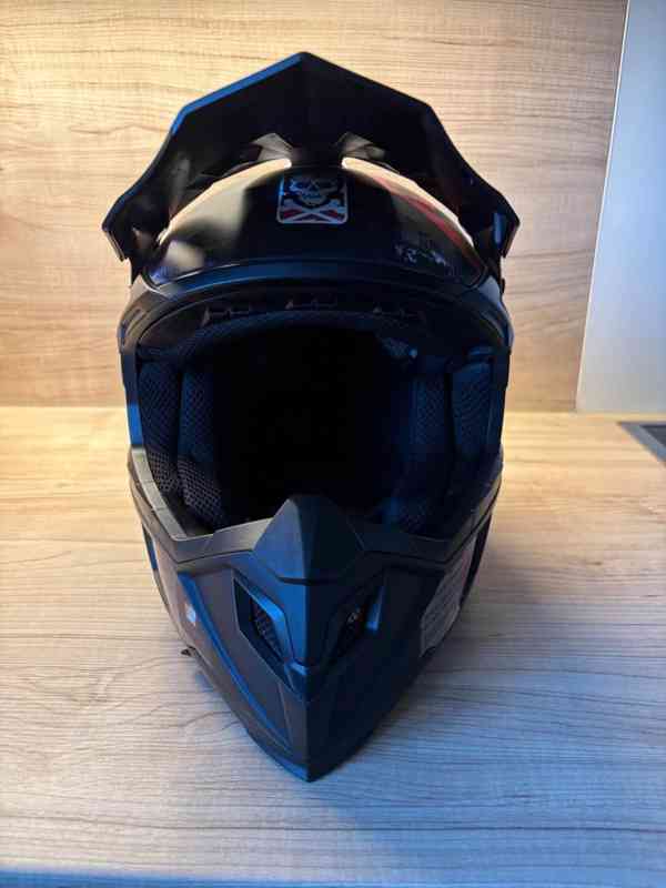 Motokrosová přilba Broken Head + brýle - foto 3