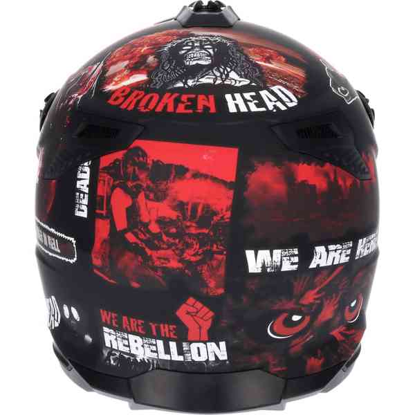 Motokrosová přilba Broken Head + brýle - foto 8