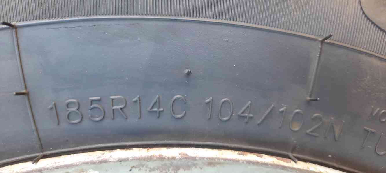 Kompletní kola 185 R14C - foto 7