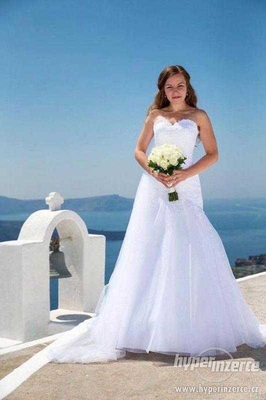 Svatební šaty alá mořská panna - foto 1