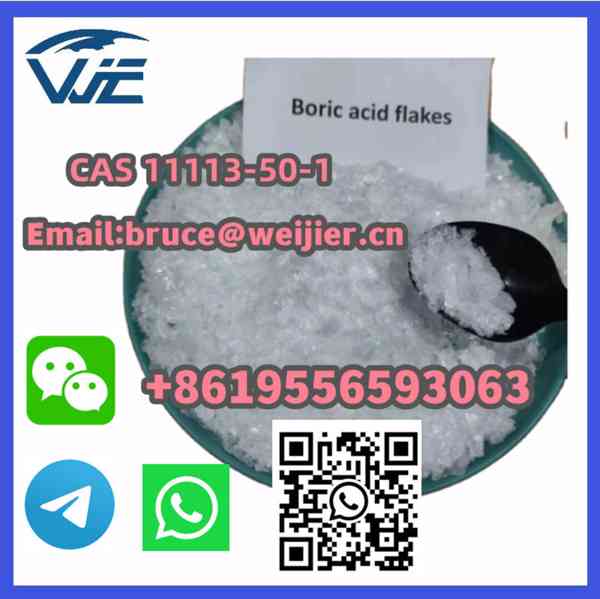 High Purity Boric Acid Pharmaceutical Chemical CAS11113-50-1 - foto 3