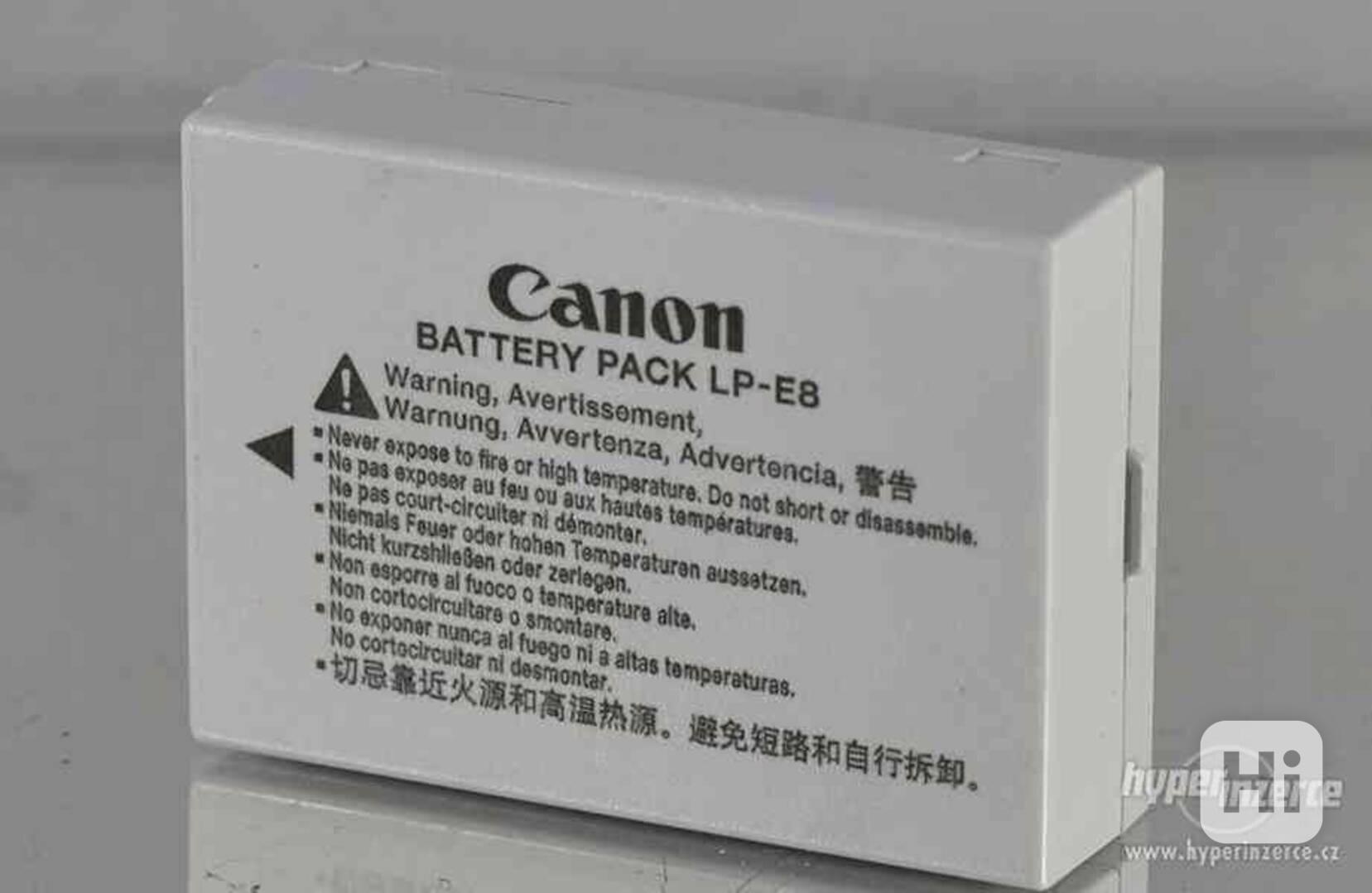 Canon LP-E8 Li-Ion akumulátor - EOS 550D, 600D, 650D, .... - foto 1
