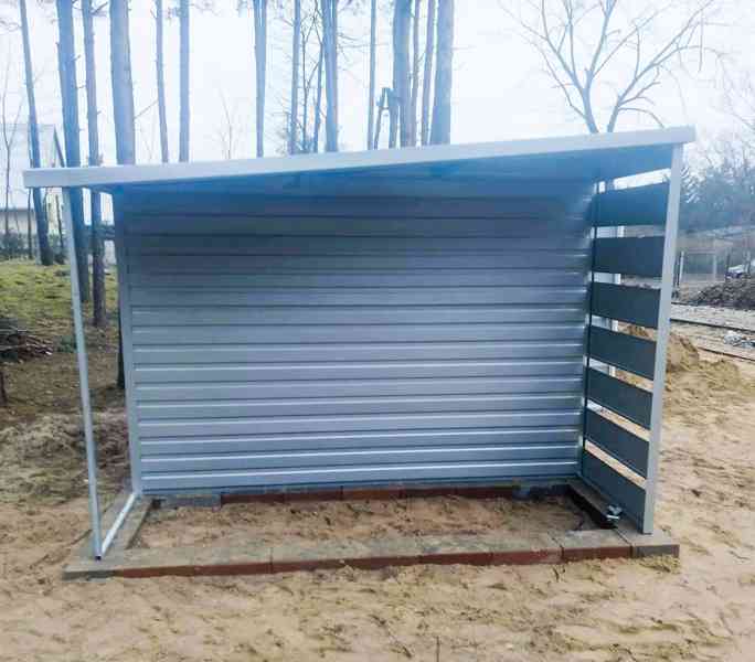Zahradní domek 3x3 m - přístřešek - okno - dveře - TS615 - foto 4