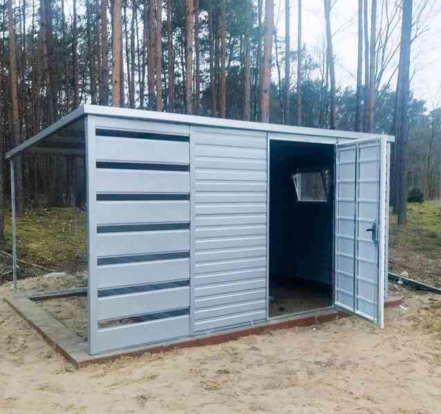 Zahradní domek 3x3 m - přístřešek - okno - dveře - TS615 - foto 3
