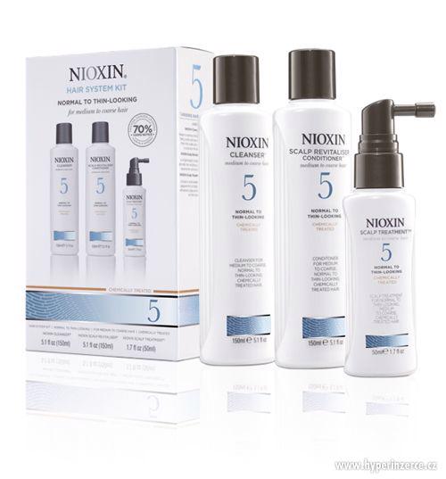 NIOXIN Trial Kit System 5 sada - čistící šampon 150ml, revit - foto 1
