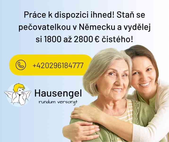 Pracovní příležitosti pro pečovatelky a pečovatele v Německu - foto 2