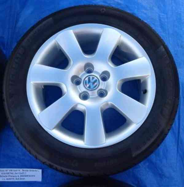 Letní ALU kola 16" VW Golf IV., Škoda Octavia I., - foto 7