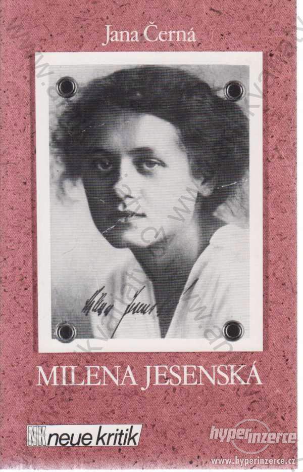 Milena Jesenská Jana Černá Neue Kritik 1985 - foto 1