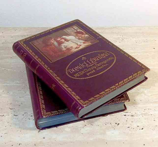 Starožitné lékařské knihy Domácí lékařka, 1923 - foto 2