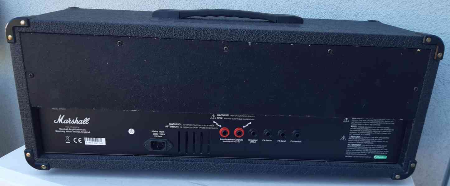 Marshall kytarová hlava AVT 50 HX - foto 2