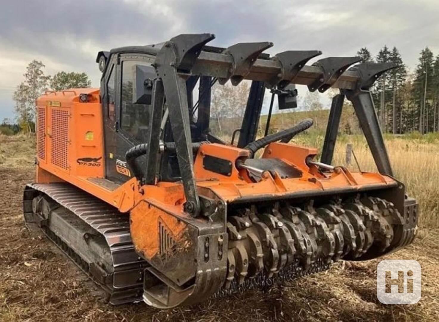 12t les fréza mulčovač PT300 naviják 6t bio drtič - foto 1