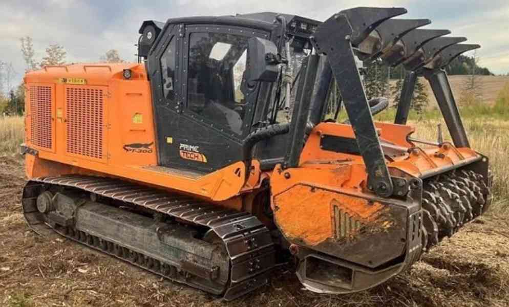 12t les fréza mulčovač PT300 naviják 6t bio drtič - foto 2