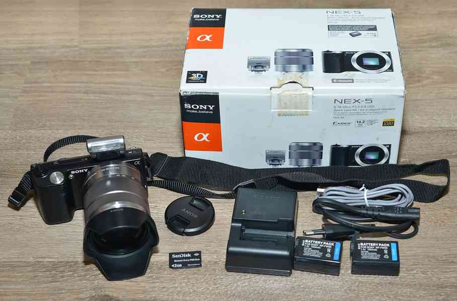 Sony NEX-5 + 18-55 mm *14MPix*Full HDV* 950 Exp - foto 3