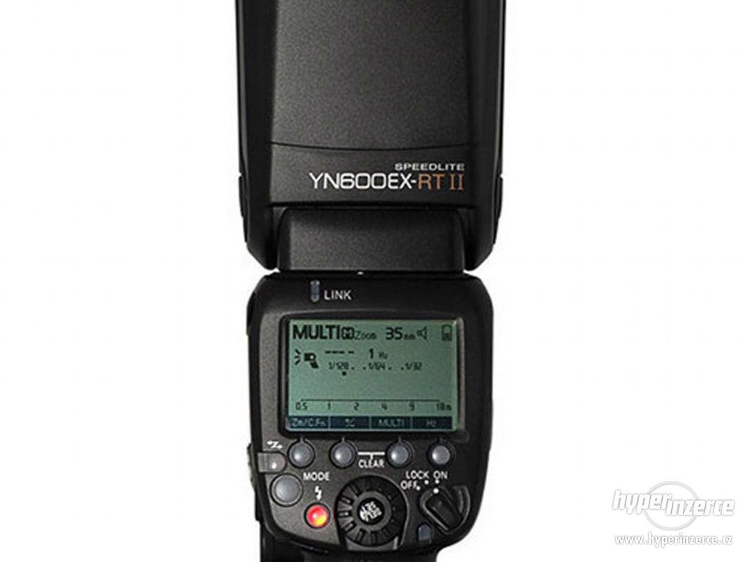 Nový TTL blesk Yongnuo YN 600 EX-RT II (Canon) - foto 1