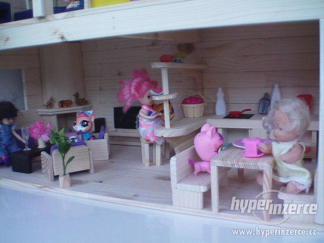 Nový originální domeček pro panenky - foto 3