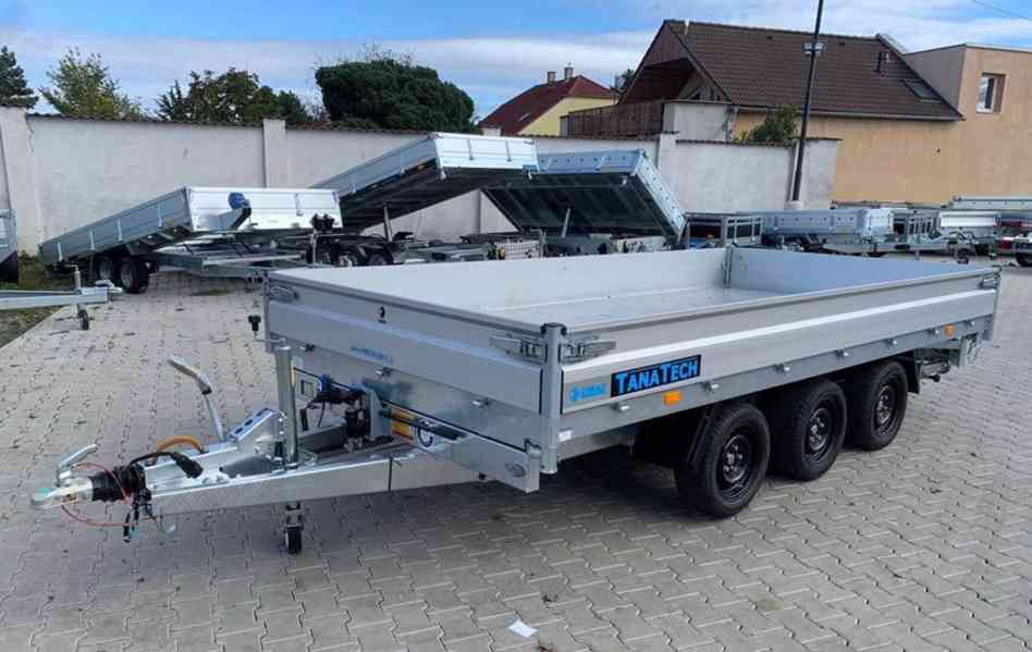 Přívěs Hapert Cobalt HM-3 405x200 3500kg PARA Sklápěč AKCE!! - foto 4
