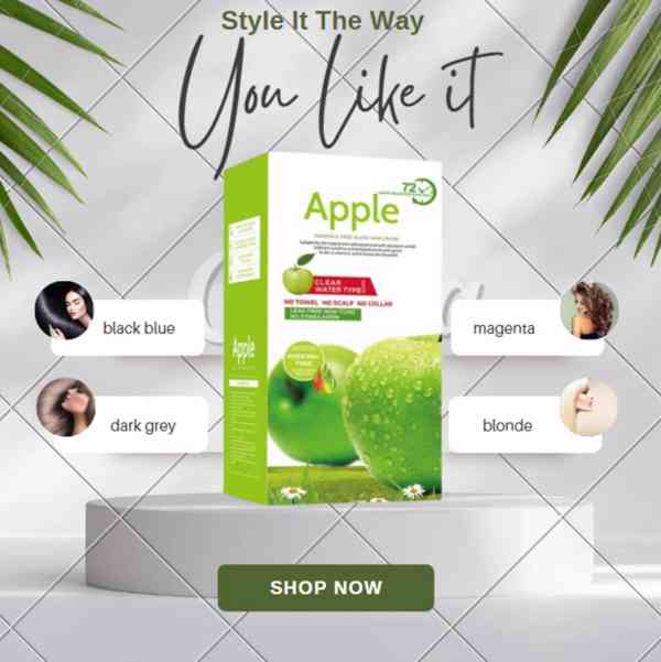 Apple Hair Color Pouch Price in Pakistan | 03003778222