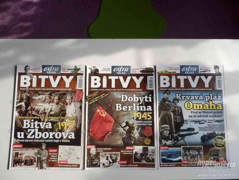 Časopisy EXTRA válka-BITVY-3ks - foto 1