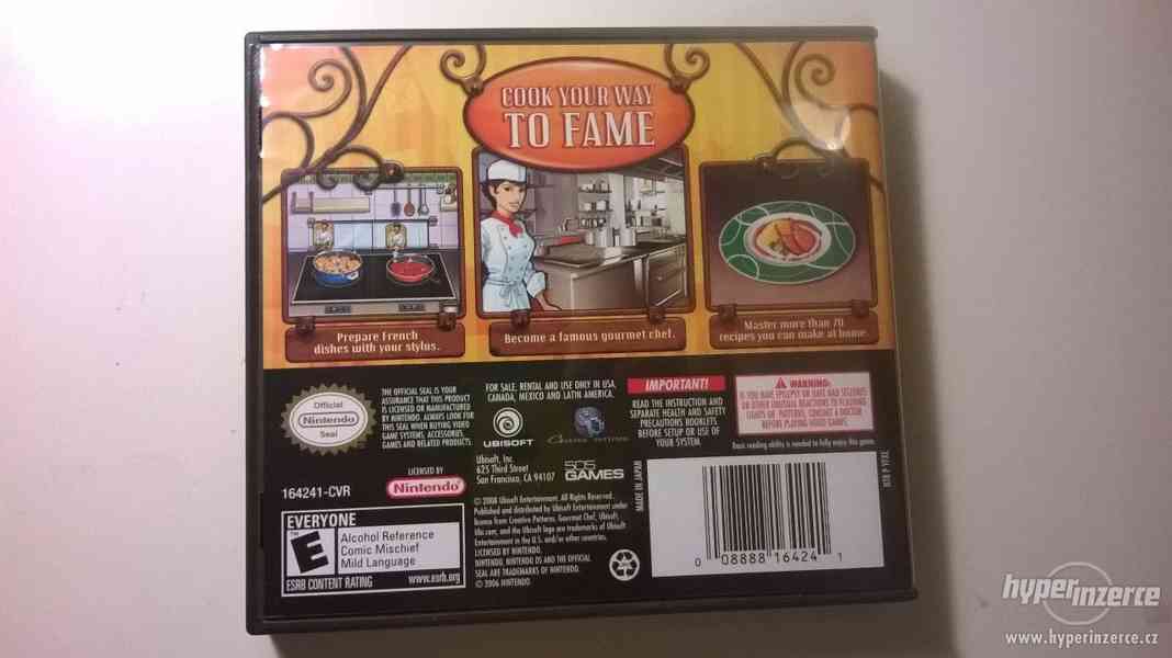 Prodám hru pro Nintendo DS Gourmet Chef - foto 3