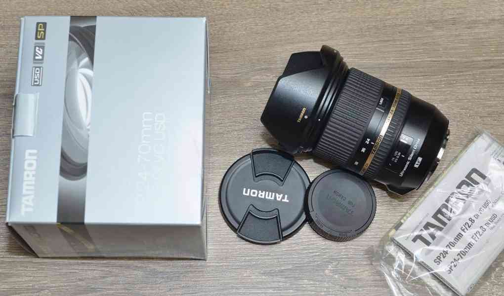 pro Canon - Tamron AF SP 24-70mm f/2,8 Di VC USD - foto 3