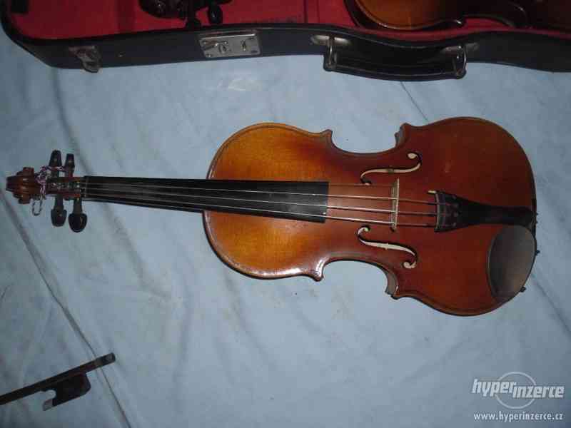 5 ks starých houslí - foto 3