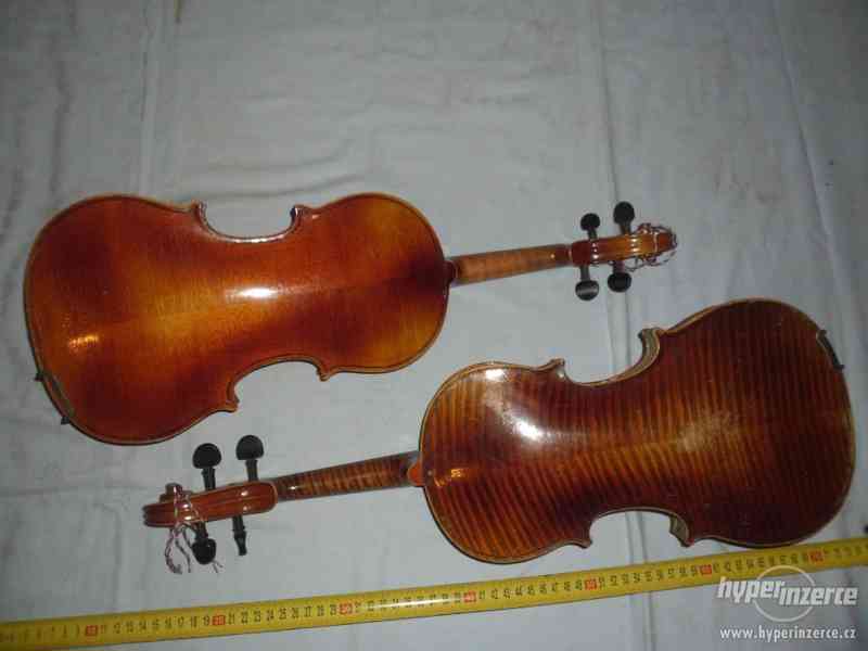 5 ks starých houslí - foto 9