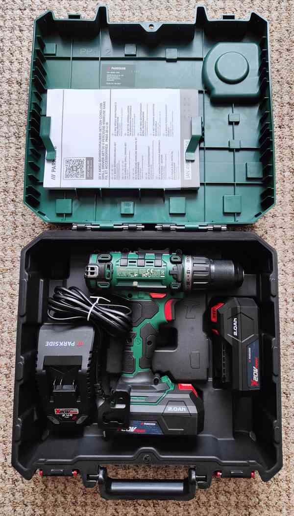 Aku vrtačka Parkside  - foto 2