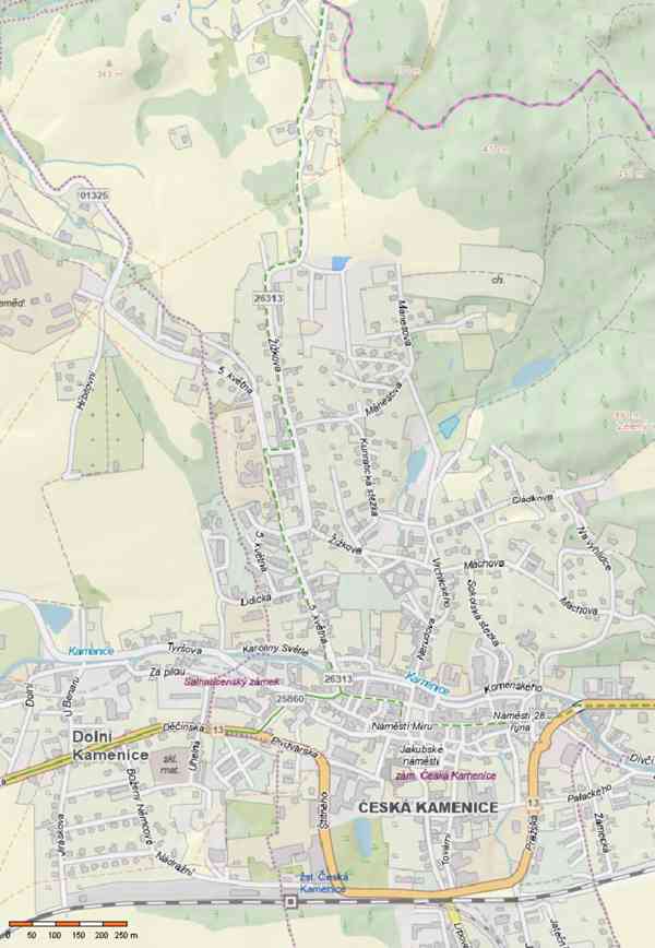 Prodej stavební parcely C03 – Česká Kamenice, Skalka 767 m² - foto 2