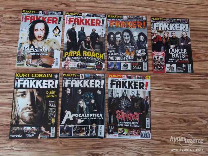 Prodám rockové a metalové časopisy SPARK, FAKKER, a další. - foto 3