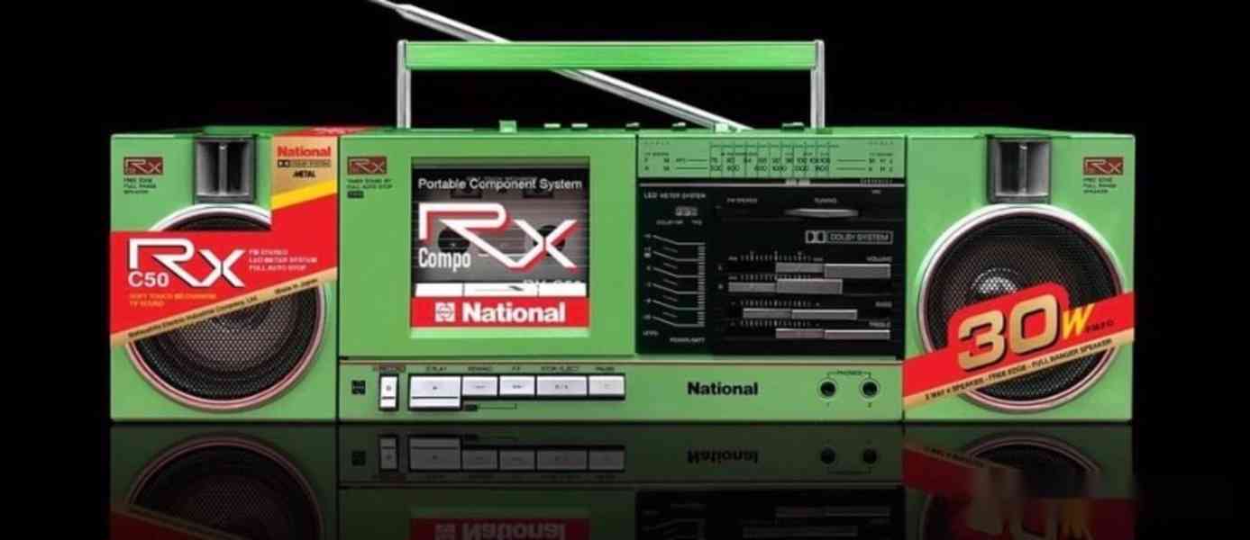 Radiomagnetofon National RX-C 50, rok 1983 - foto 9