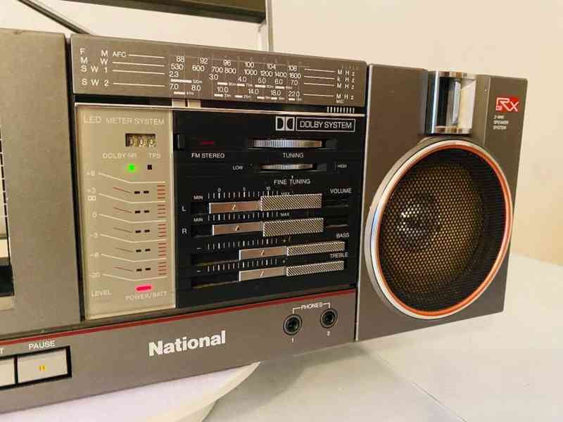 Radiomagnetofon National RX-C 50, rok 1983 - foto 3