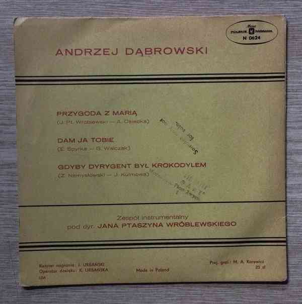 Andrzej Dąbrowski ‎– Przygoda z Marią (EP) - foto 2