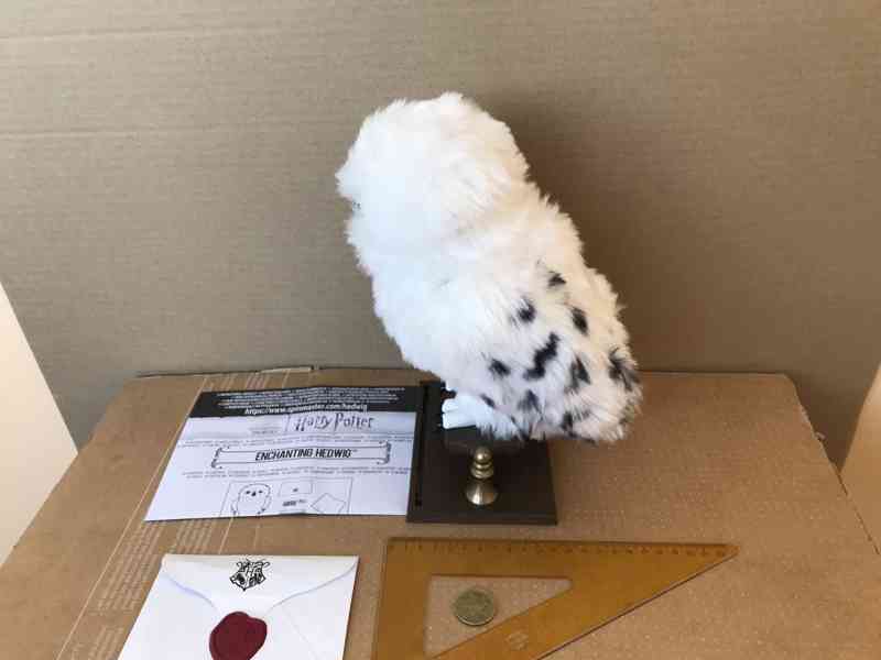 Interaktivní Hračka Sova Hedvika z Harry Potter, - foto 3