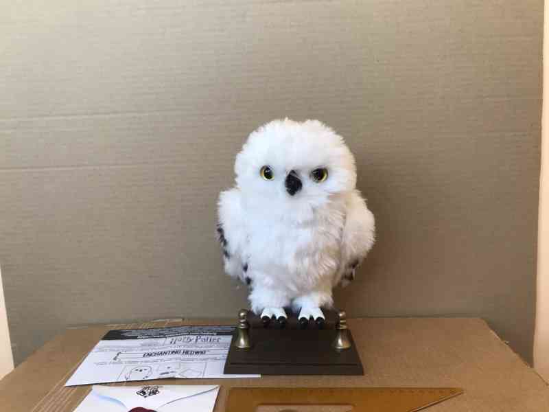 Interaktivní Hračka Sova Hedvika z Harry Potter, - foto 8