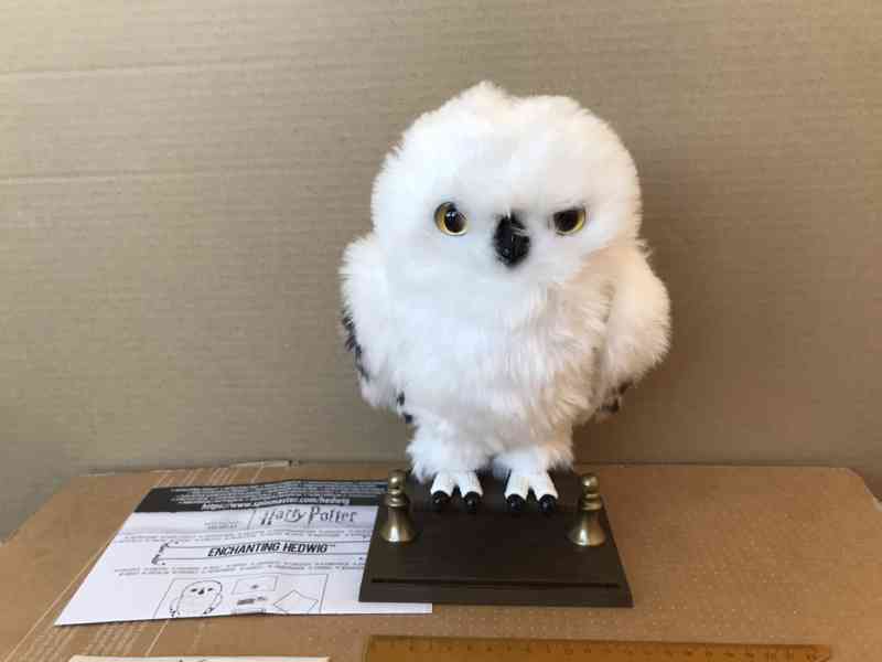Interaktivní Hračka Sova Hedvika z Harry Potter, - foto 2