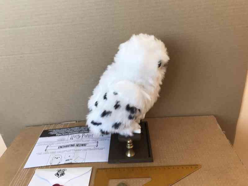 Interaktivní Hračka Sova Hedvika z Harry Potter, - foto 5