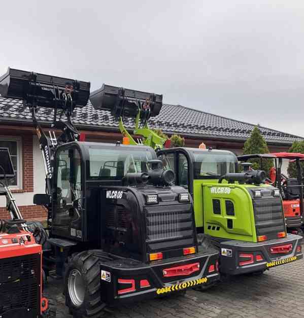 Kloubový nakladač CR08-10 S s kabinou + lžíce AKCE - foto 2