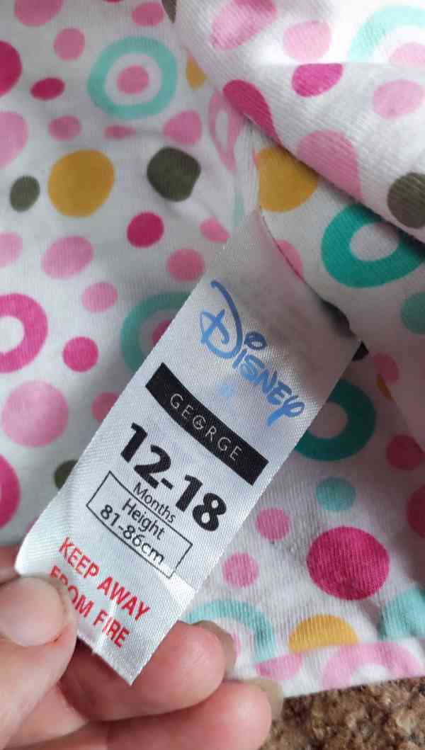 Dětská mikina Disney prasátko, vel. 80-86 - foto 7