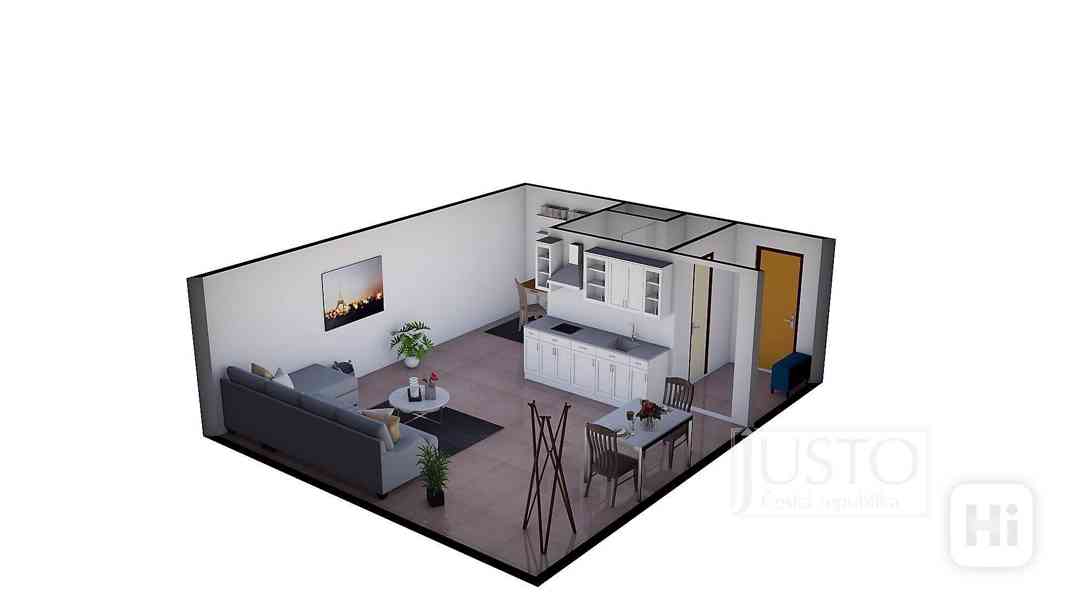 Prodej 1+kk, 40 m², Smetanovo nám., Písek - foto 16