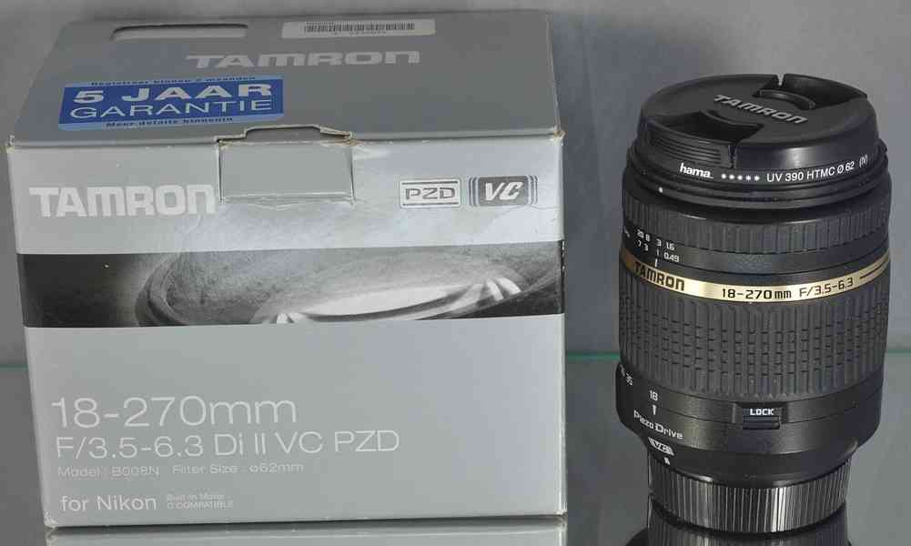 pro Nikon-Tamron AF18-270mm F/3.5-6.3 Di II VC PZD - foto 3