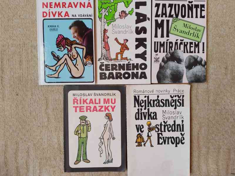 Prodám knížky Miloslava Švandrlíka - foto 1