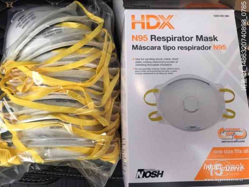 Maska obličeje HDX Niosh Respirator n95 - foto 2