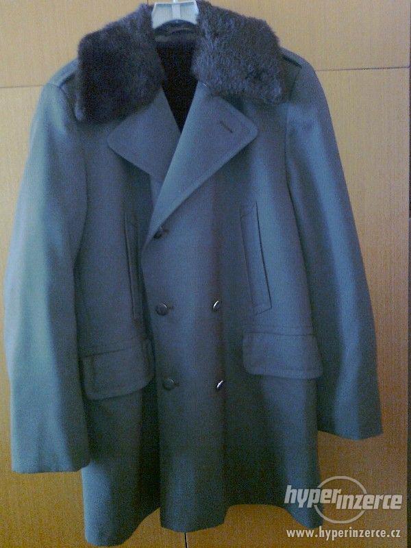 Zimní lesnický 3/4 kabát s kožešinovou vložkou - foto 1