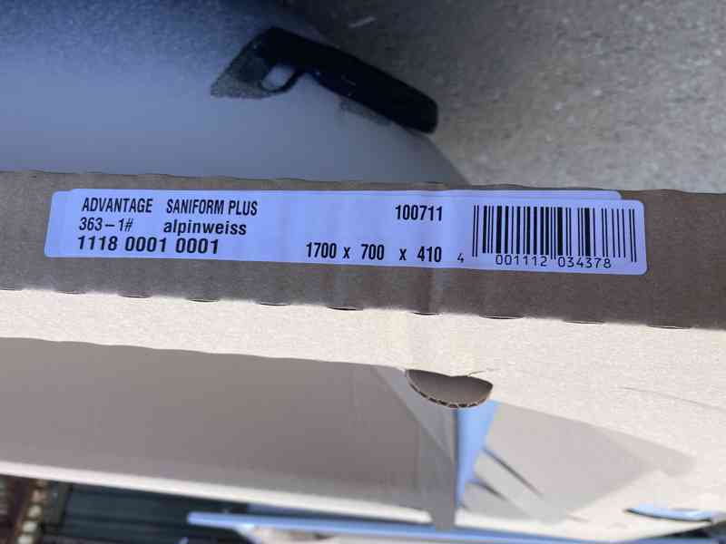 Plechové vany II. jakost - foto 2