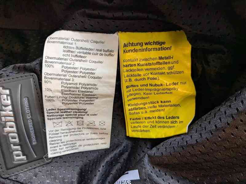 Kožená dámská kombinéza Probiker PRX-10 - 44 - foto 11