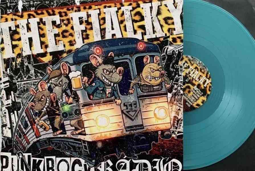 The Fialky – Punk Rock Rádio  (Blue vinyl)  - foto 2